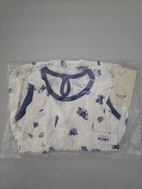 NWT Kyte Baby Bubble Romper in Royal Shell - Size 2T